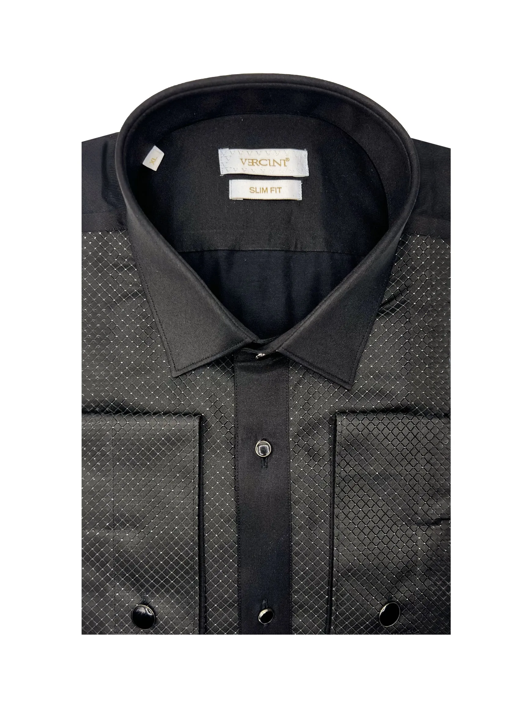 Manhattan Elegance Men's Tuxedo Shirt