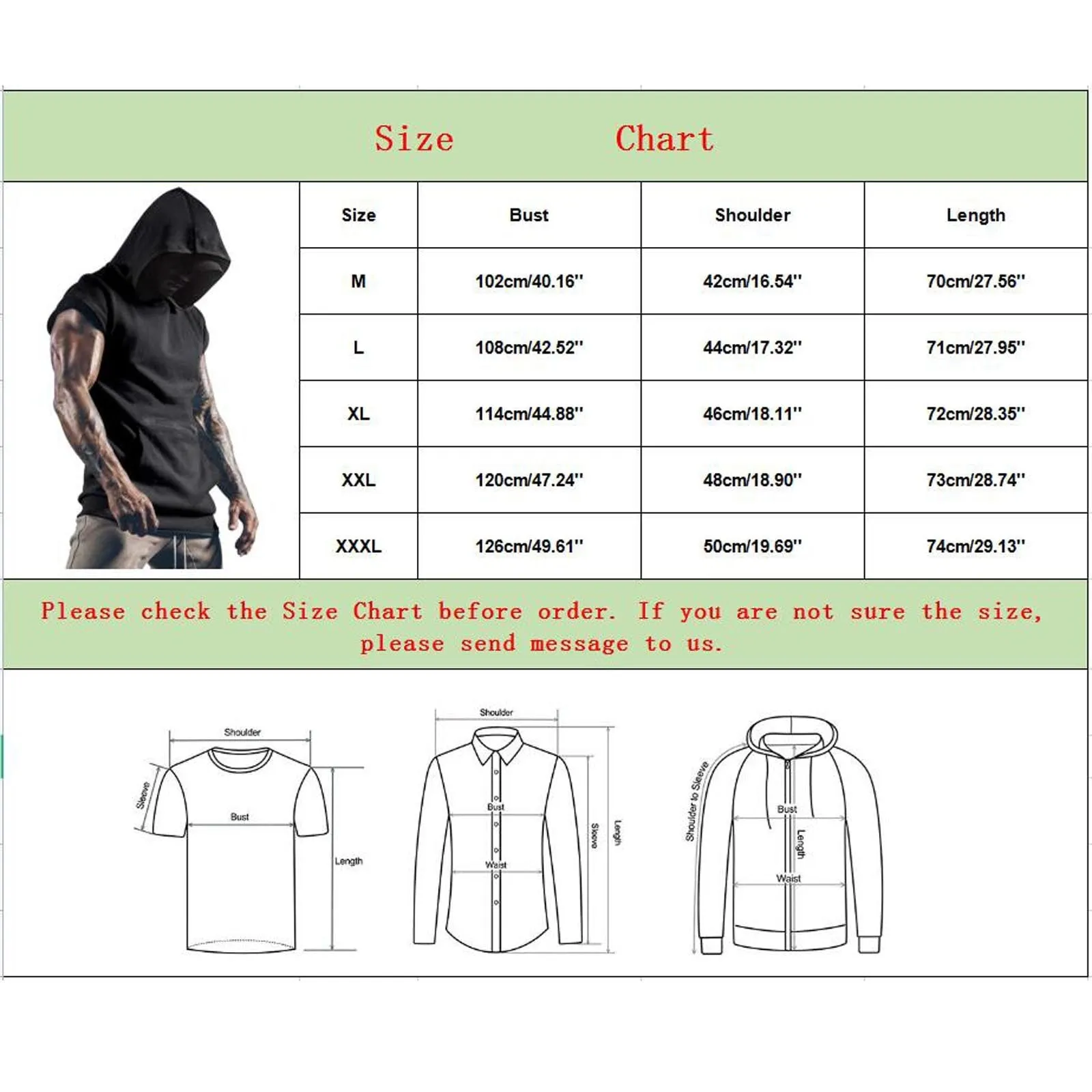 Mens Muscle Hoodie Vest Sleeveless Bodybuilding Gym Workout Fitness Shirt High Quality Vest Hip Hop Sweatshirt Men's Tops