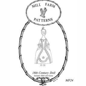 Mill Farm 18th Century Fashion Doll Pattern