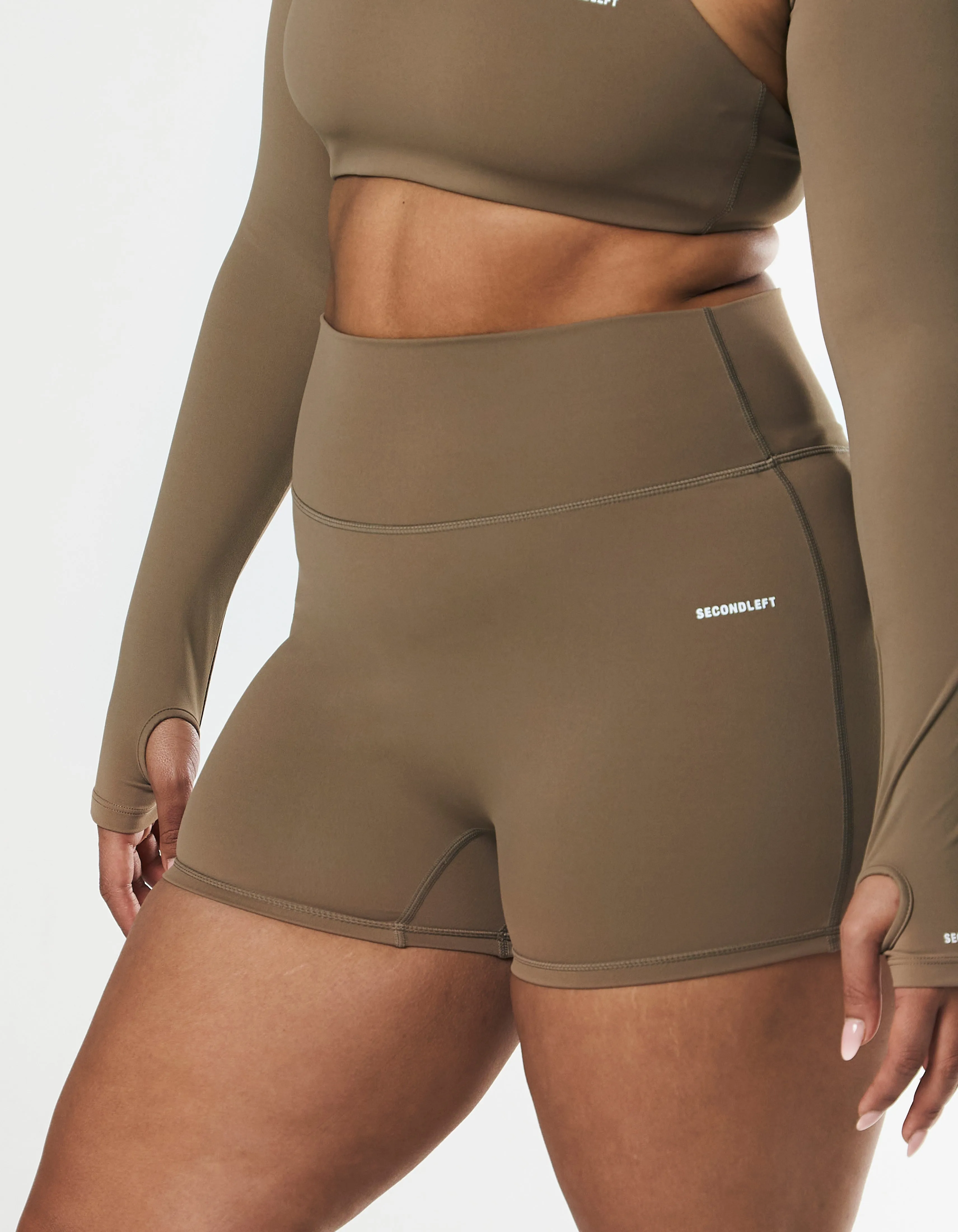 Mini Biker Shorts NANDEX ™  - Brown