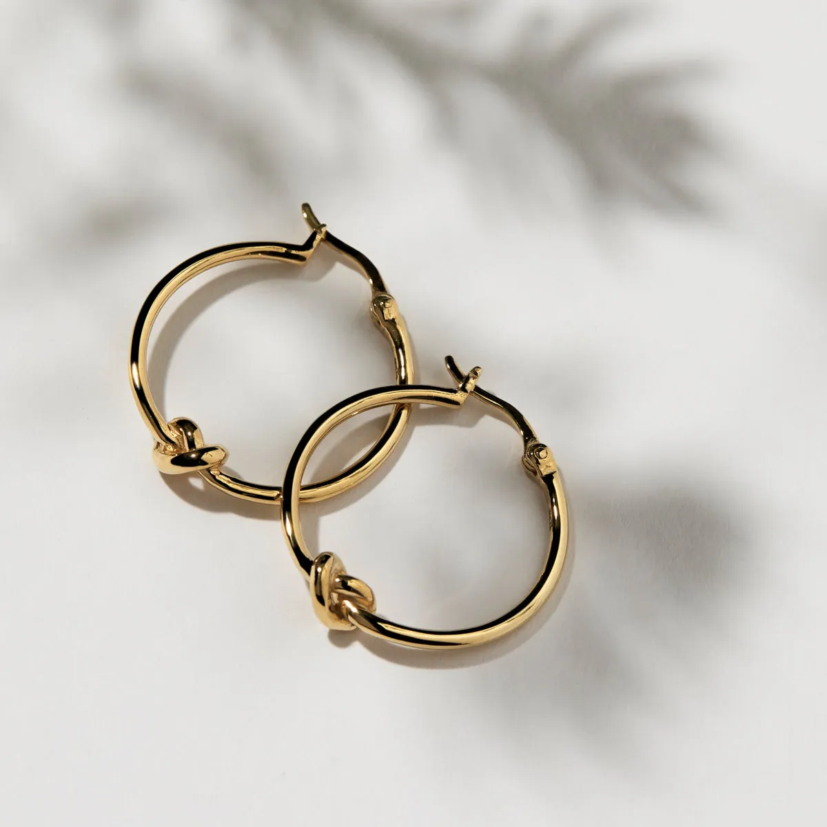 Nature’s Knot Hoop Earring