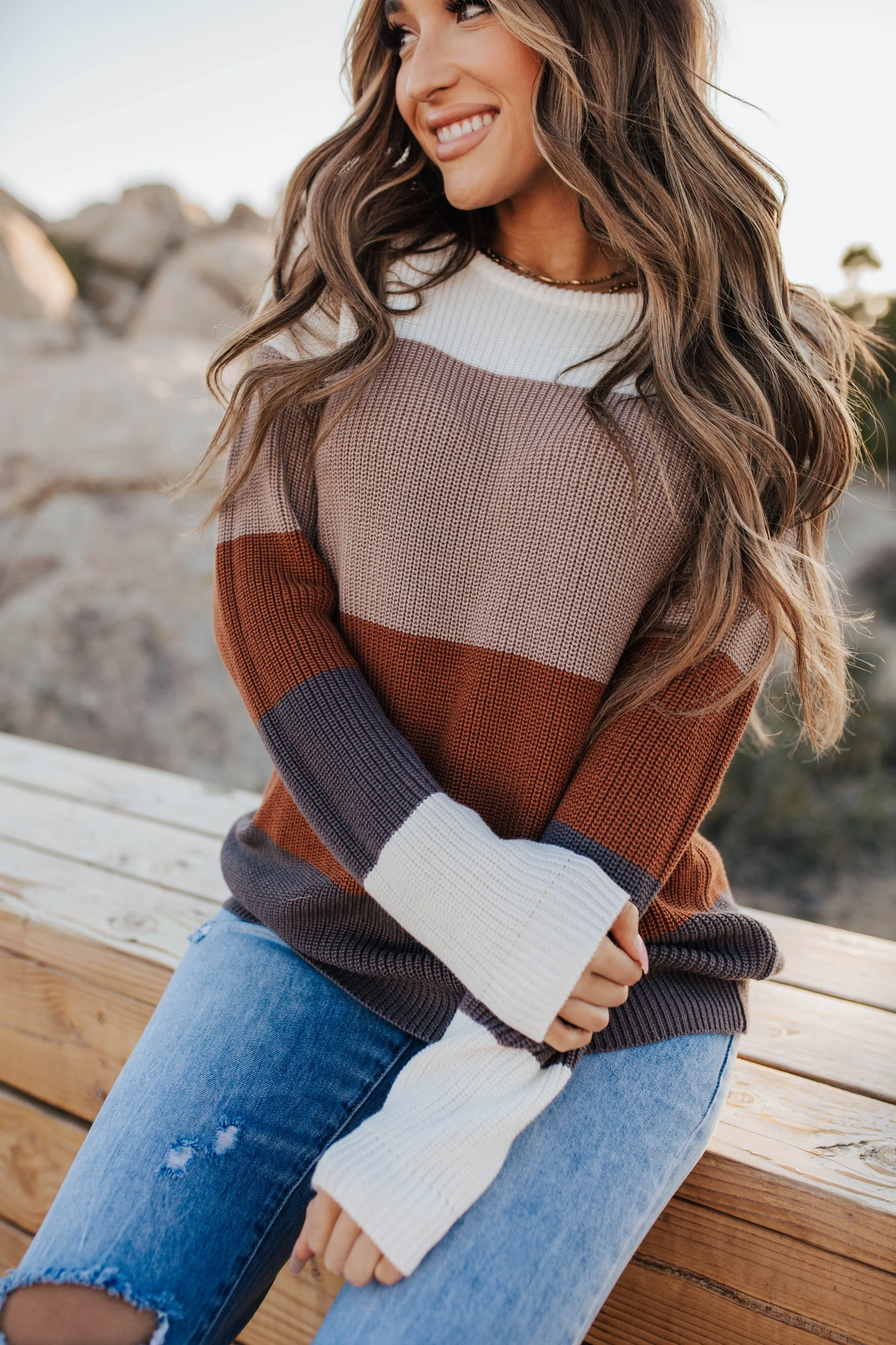 Paige Sweater - Camel