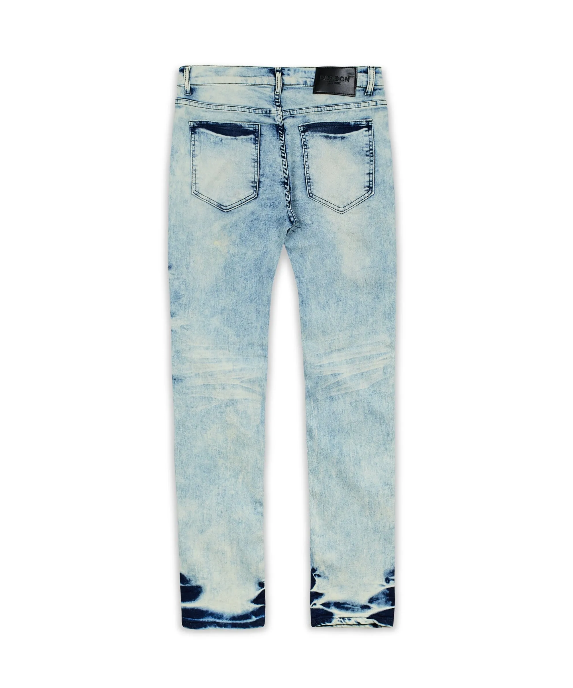 Plus Size Reach Graphic Print Light Wash Jeans