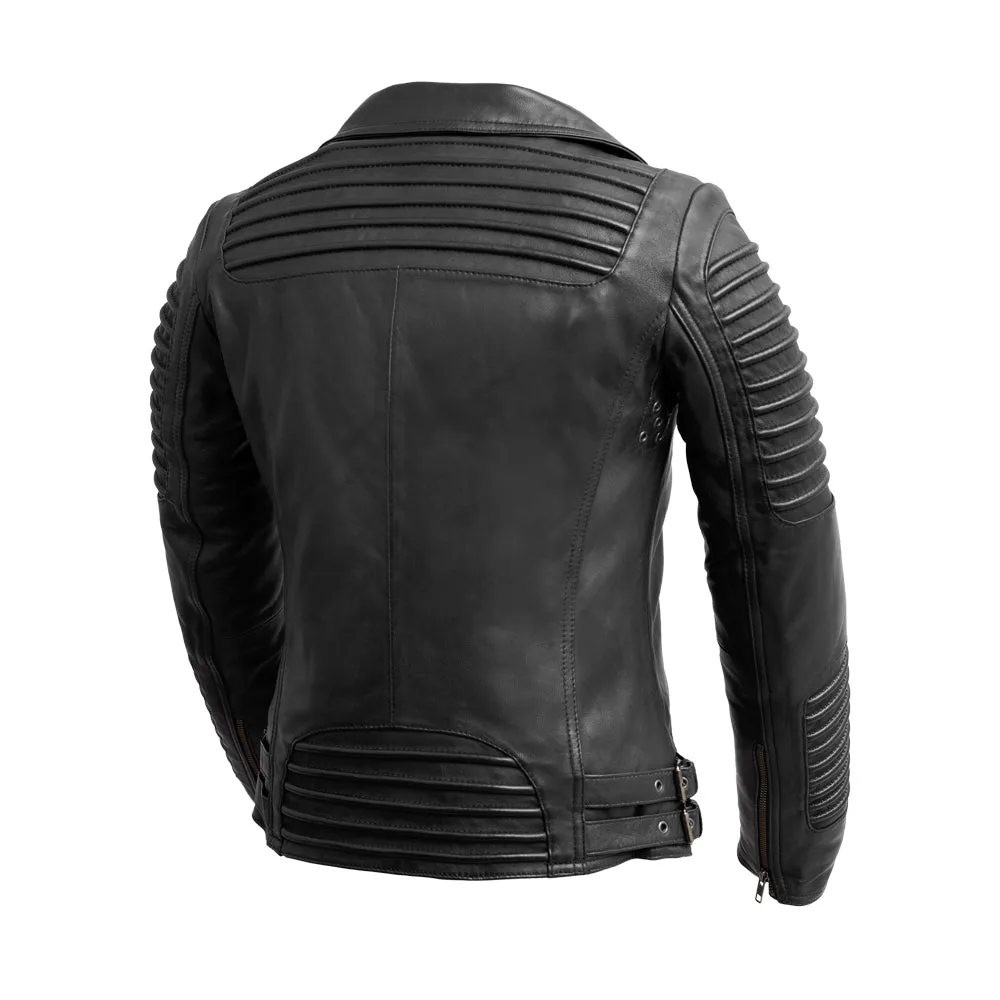 Queens Fashion Lambskin Leather Jacket