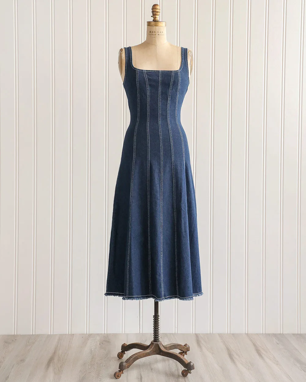 Quinn Denim Midi Dress