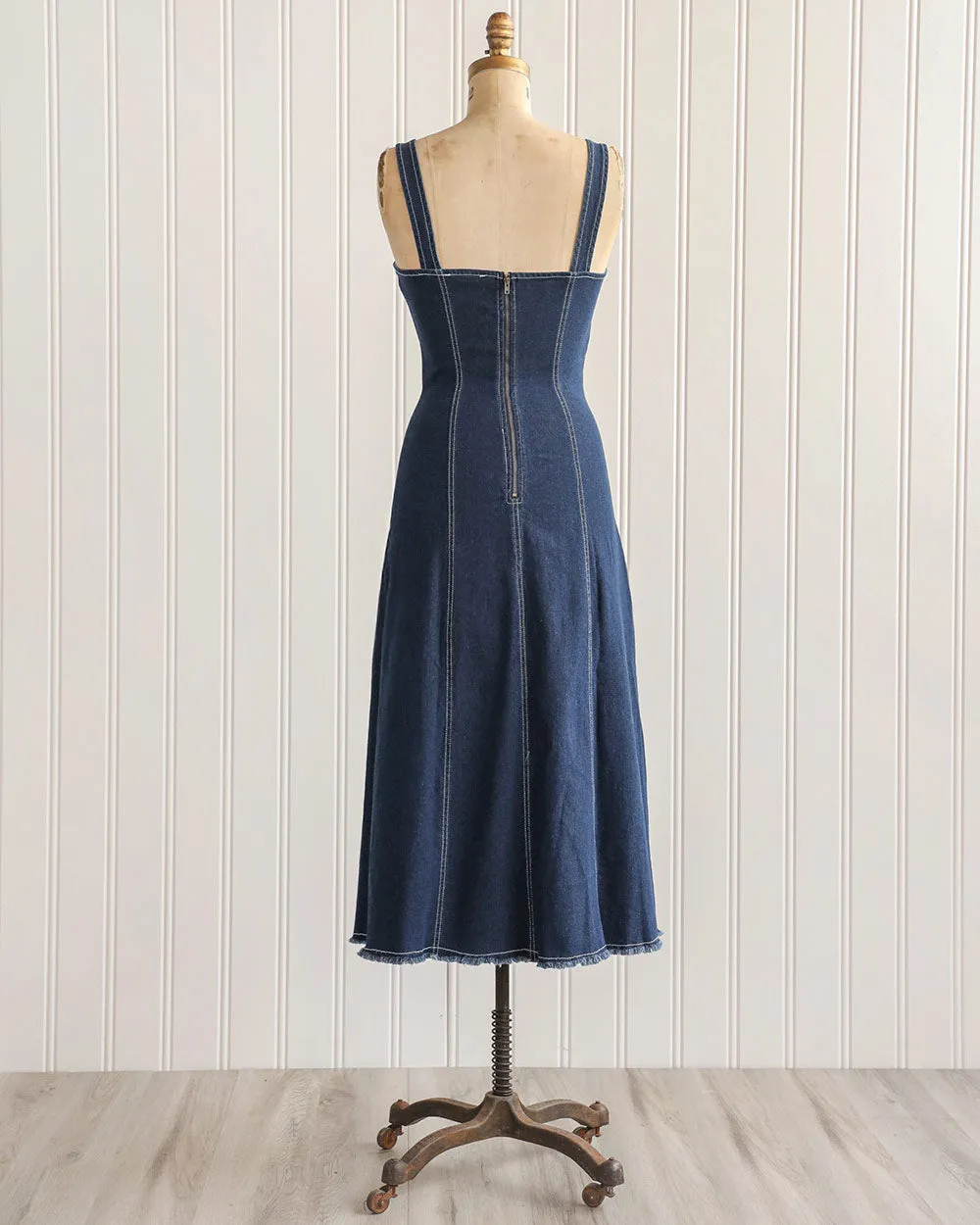 Quinn Denim Midi Dress