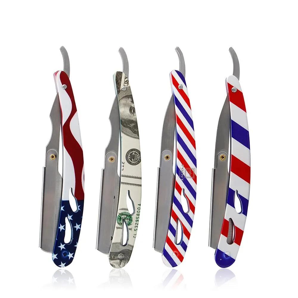 Retro Barbershop Straight Razor Shavette