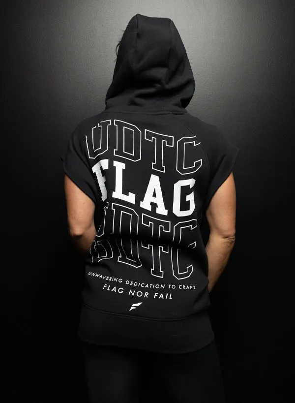 UDTC SLEEVELESS SWEATSHIRT - BLACK