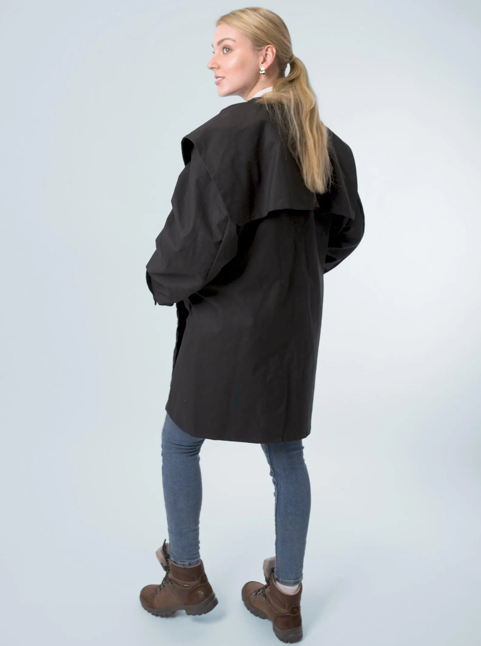 Unisex Dryskin Short Coat with Hood