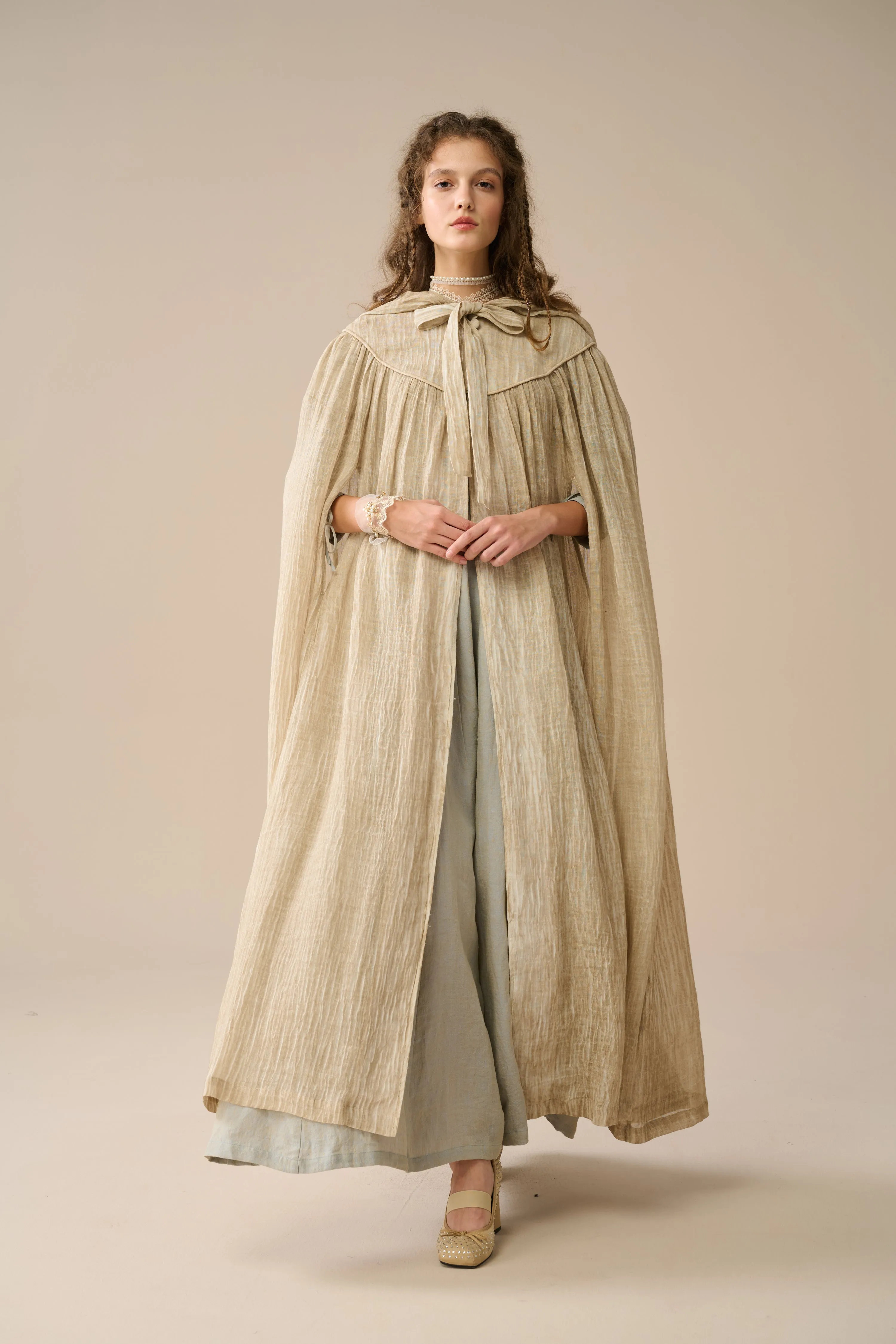 Venus 24 | Fairy Linen Hooded Cloak