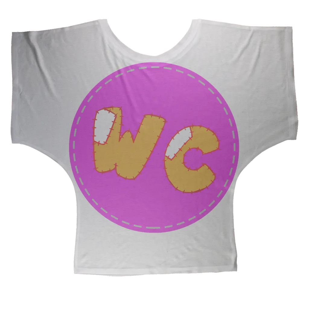 wacky Sublimation Batwing Top