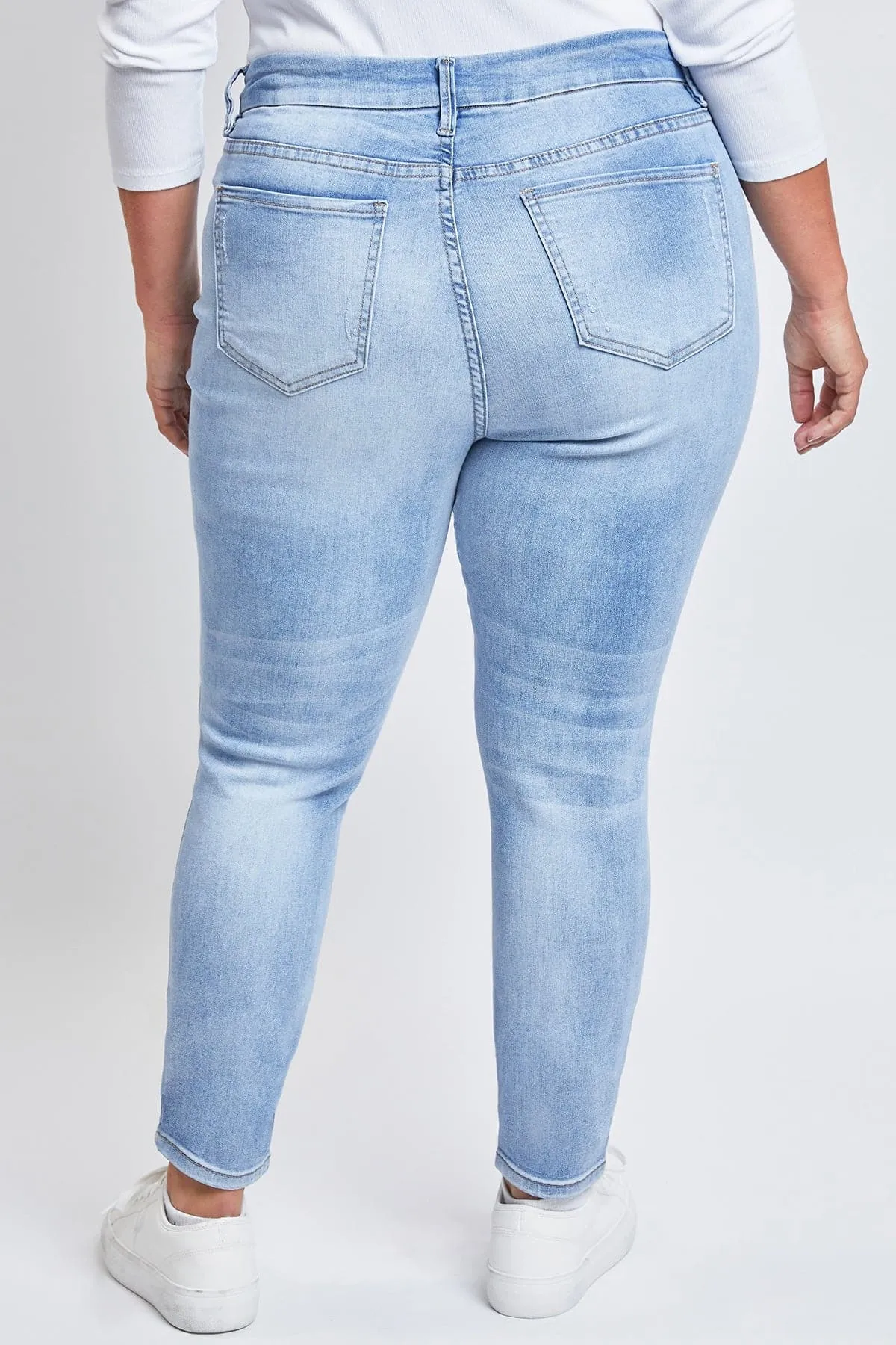 Women's Plus Size Sustainable Curvy Fit High Rise Skinny Jeans